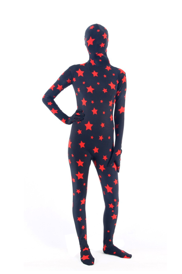 Halloween Costumes Star Pattern Zentai - Click Image to Close